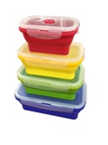 COLLAPSIBLE CONTAINERS - 4PC