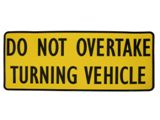 DO NOT OVERTAKE DECAL